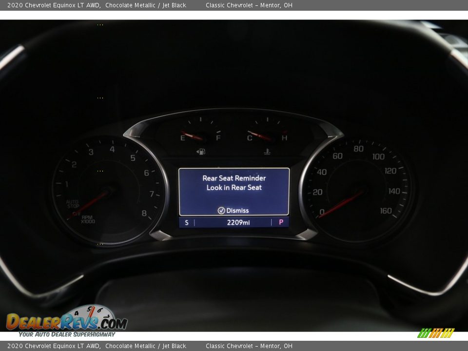 2020 Chevrolet Equinox LT AWD Chocolate Metallic / Jet Black Photo #25