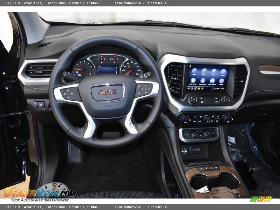 2020 GMC Acadia SLE Carbon Black Metallic / Jet Black Photo #10