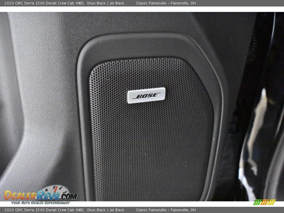 2020 GMC Sierra 1500 Denali Crew Cab 4WD Onyx Black / Jet Black Photo #4