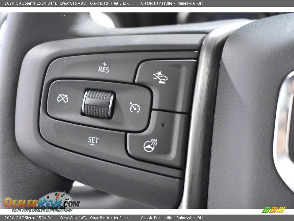2020 GMC Sierra 1500 Denali Crew Cab 4WD Onyx Black / Jet Black Photo #5