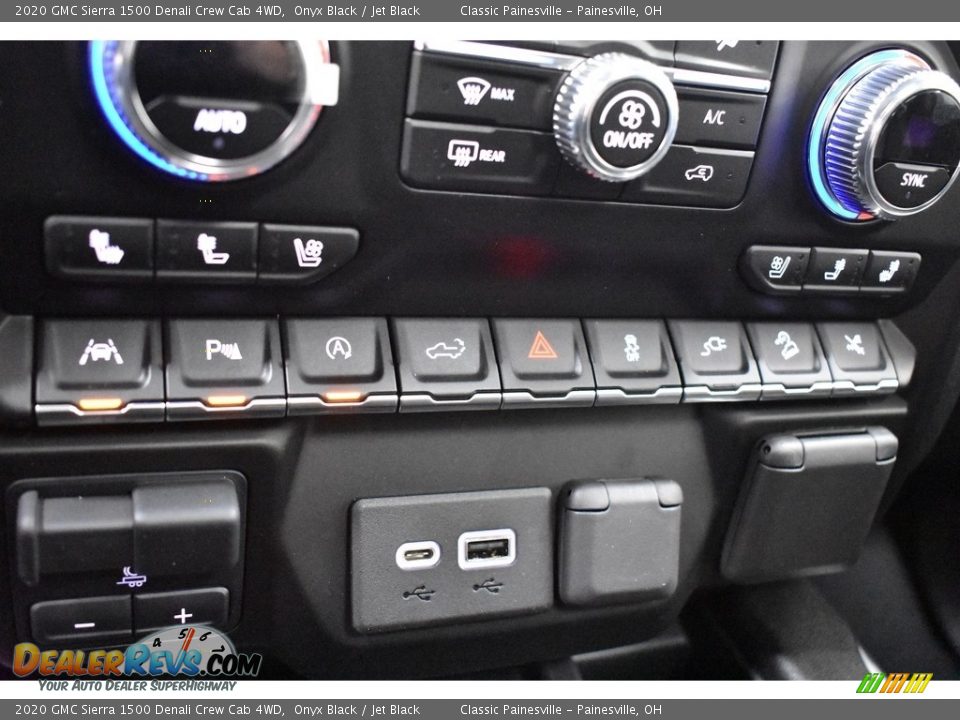 2020 GMC Sierra 1500 Denali Crew Cab 4WD Onyx Black / Jet Black Photo #6