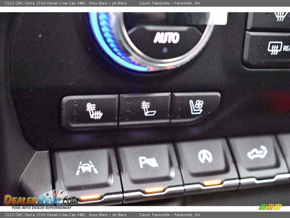 2020 GMC Sierra 1500 Denali Crew Cab 4WD Onyx Black / Jet Black Photo #7