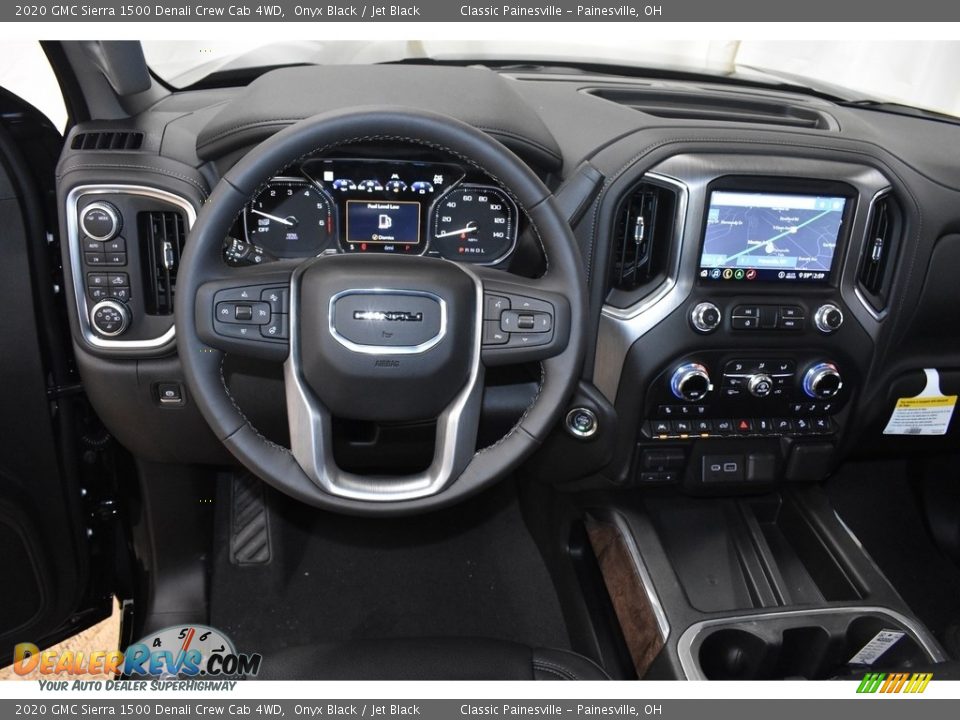 2020 GMC Sierra 1500 Denali Crew Cab 4WD Onyx Black / Jet Black Photo #8