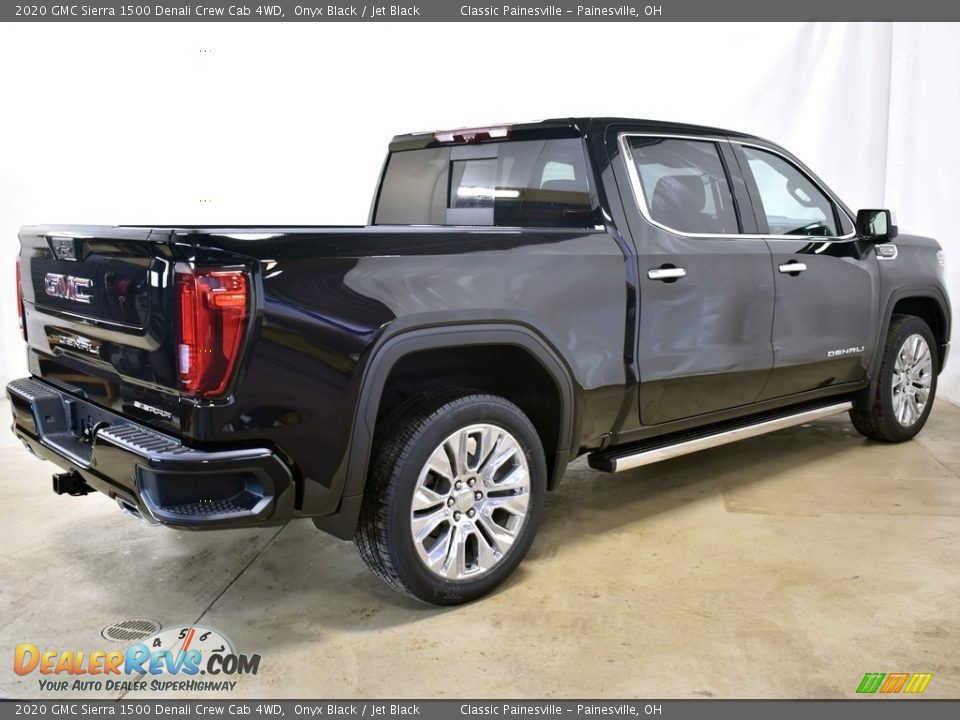 2020 GMC Sierra 1500 Denali Crew Cab 4WD Onyx Black / Jet Black Photo #11