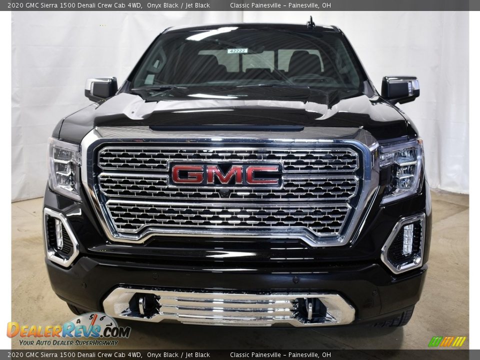 2020 GMC Sierra 1500 Denali Crew Cab 4WD Onyx Black / Jet Black Photo #13