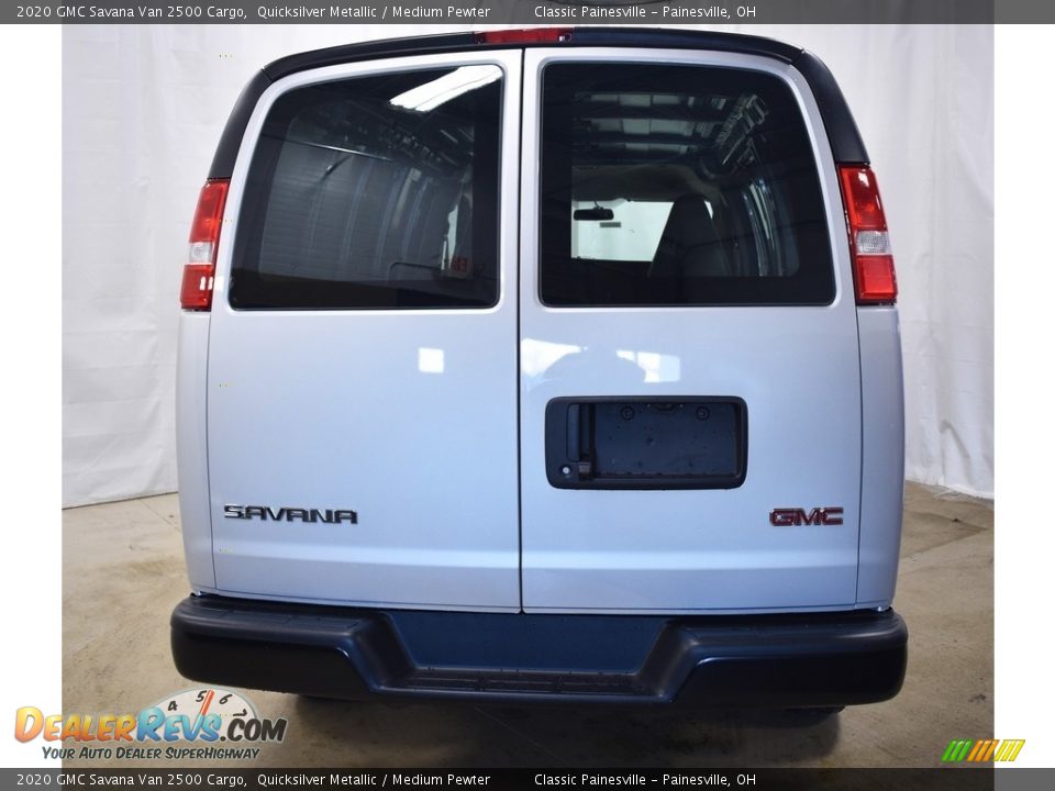 2020 GMC Savana Van 2500 Cargo Quicksilver Metallic / Medium Pewter Photo #3