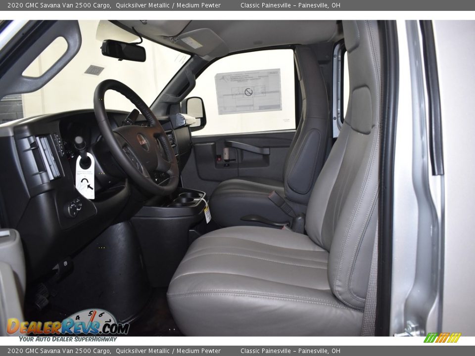 2020 GMC Savana Van 2500 Cargo Quicksilver Metallic / Medium Pewter Photo #5