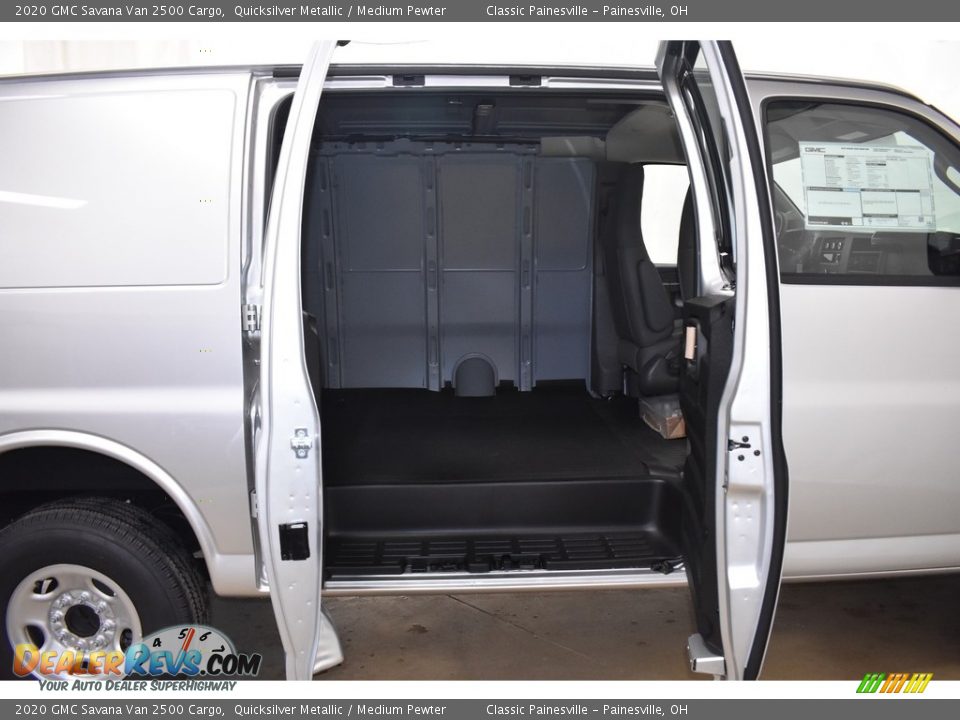 2020 GMC Savana Van 2500 Cargo Quicksilver Metallic / Medium Pewter Photo #7