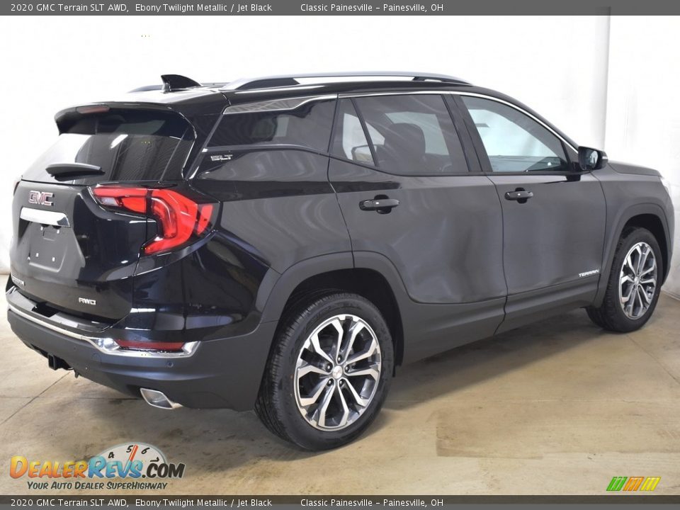 2020 GMC Terrain SLT AWD Ebony Twilight Metallic / Jet Black Photo #9