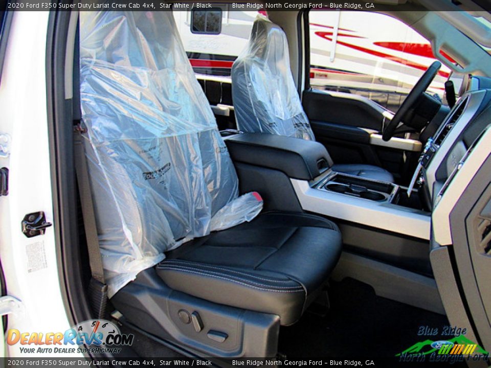 2020 Ford F350 Super Duty Lariat Crew Cab 4x4 Star White / Black Photo #11
