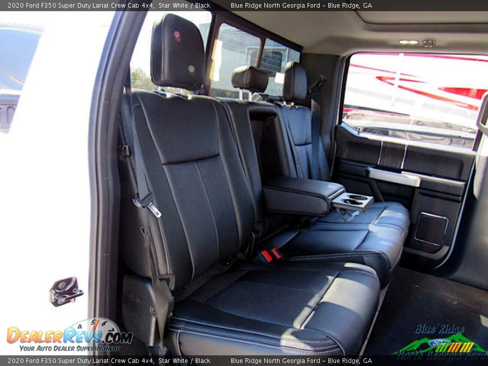 2020 Ford F350 Super Duty Lariat Crew Cab 4x4 Star White / Black Photo #12