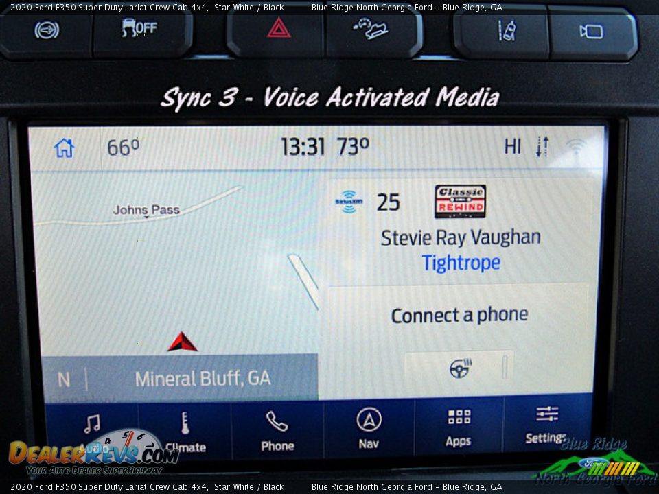 2020 Ford F350 Super Duty Lariat Crew Cab 4x4 Star White / Black Photo #19