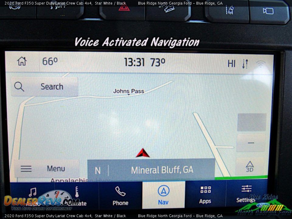 2020 Ford F350 Super Duty Lariat Crew Cab 4x4 Star White / Black Photo #20