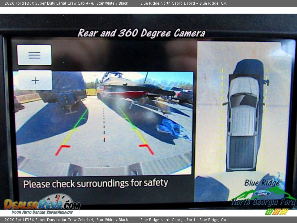 2020 Ford F350 Super Duty Lariat Crew Cab 4x4 Star White / Black Photo #21