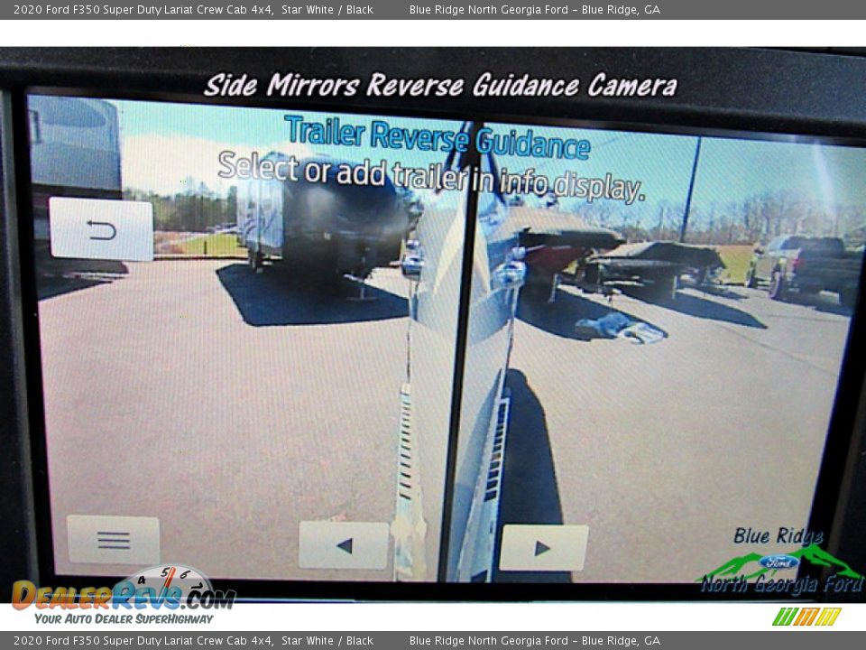 2020 Ford F350 Super Duty Lariat Crew Cab 4x4 Star White / Black Photo #23