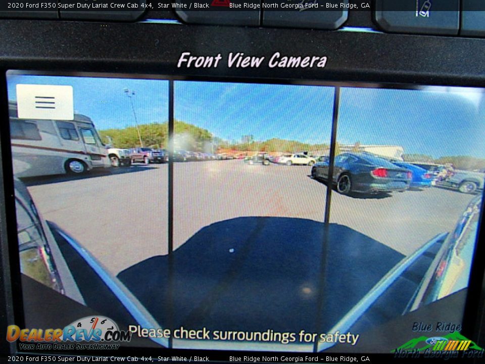 2020 Ford F350 Super Duty Lariat Crew Cab 4x4 Star White / Black Photo #24
