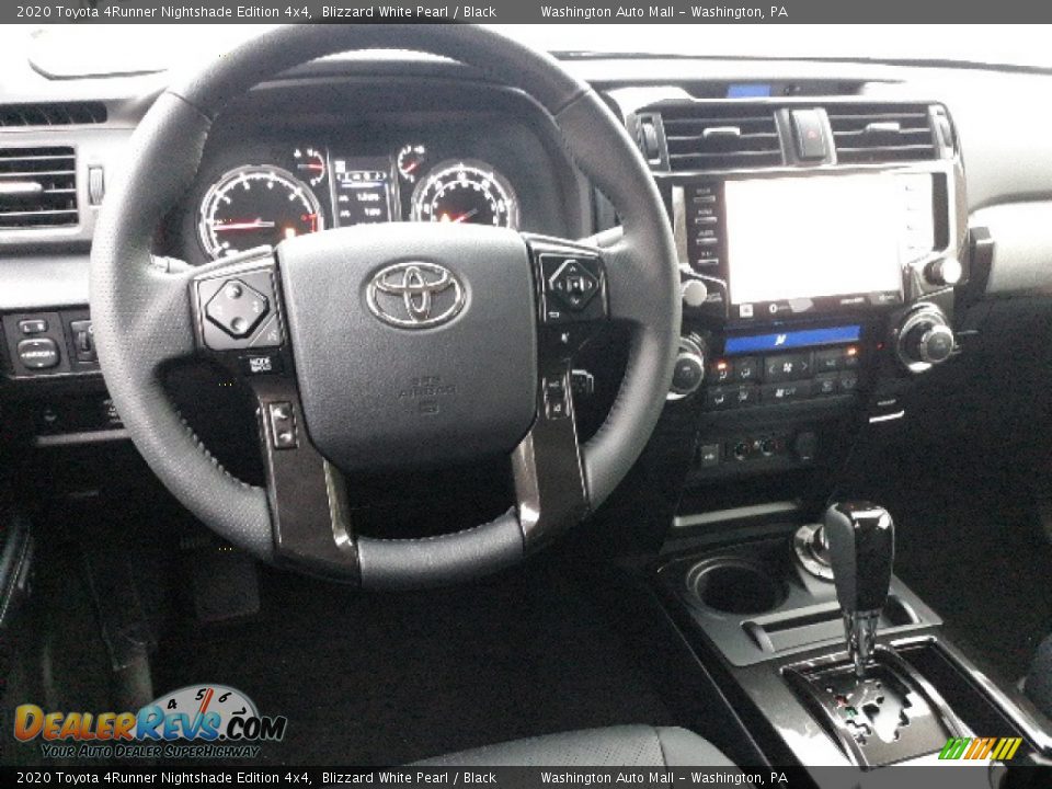 2020 Toyota 4Runner Nightshade Edition 4x4 Blizzard White Pearl / Black Photo #3