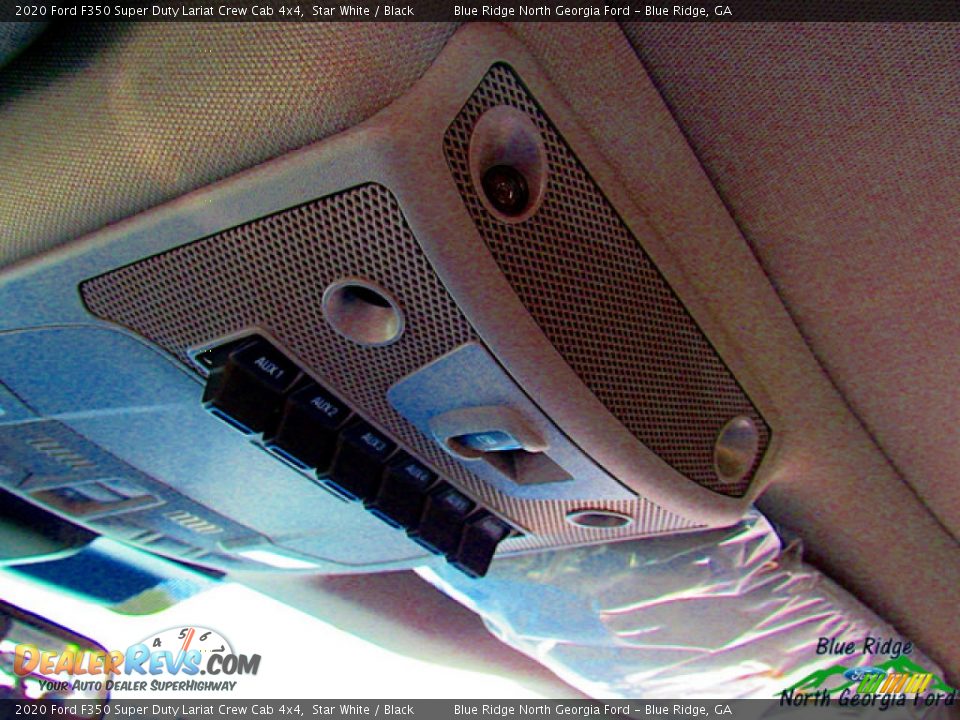 2020 Ford F350 Super Duty Lariat Crew Cab 4x4 Star White / Black Photo #26