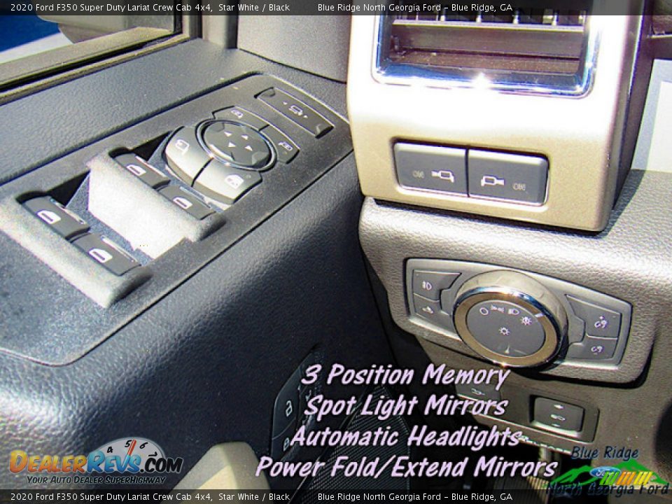 2020 Ford F350 Super Duty Lariat Crew Cab 4x4 Star White / Black Photo #27