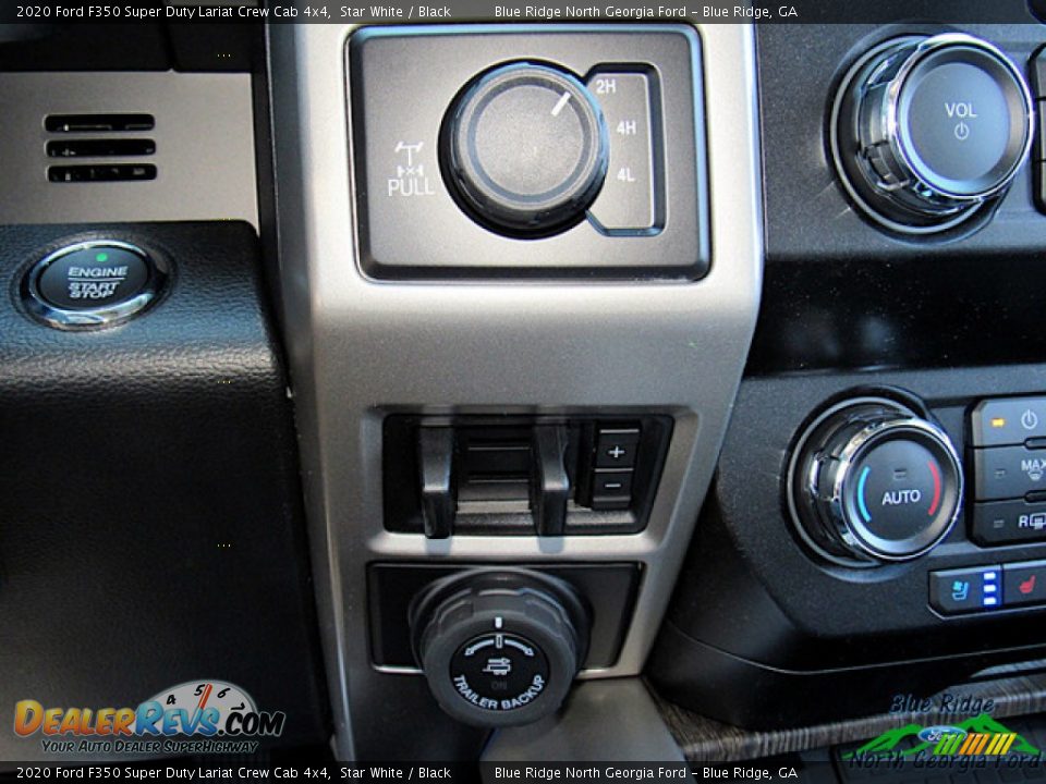 2020 Ford F350 Super Duty Lariat Crew Cab 4x4 Star White / Black Photo #28