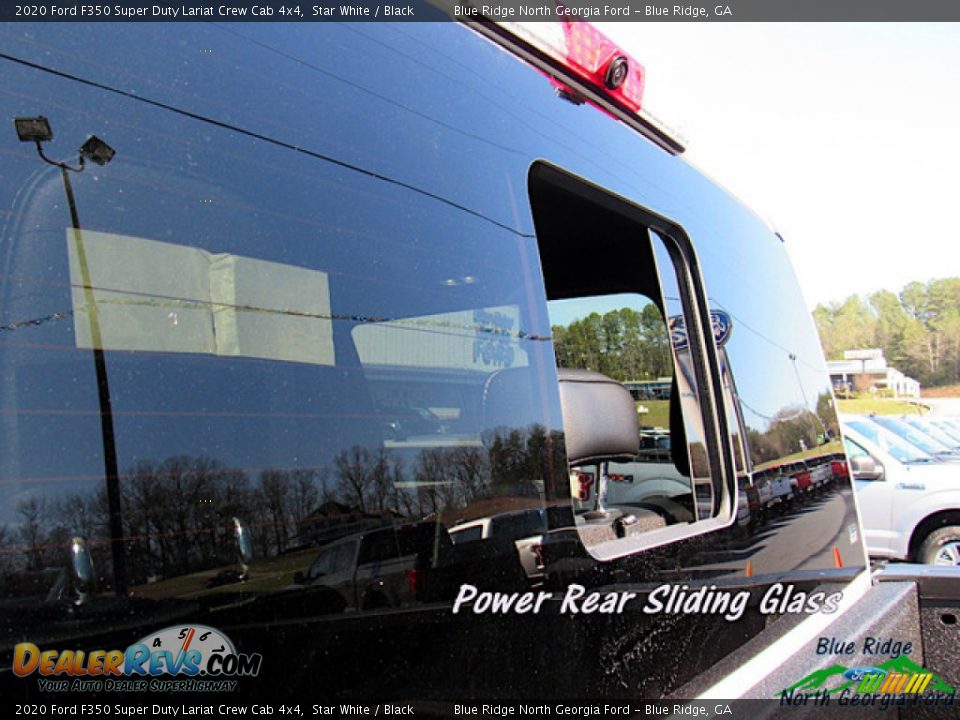 2020 Ford F350 Super Duty Lariat Crew Cab 4x4 Star White / Black Photo #29