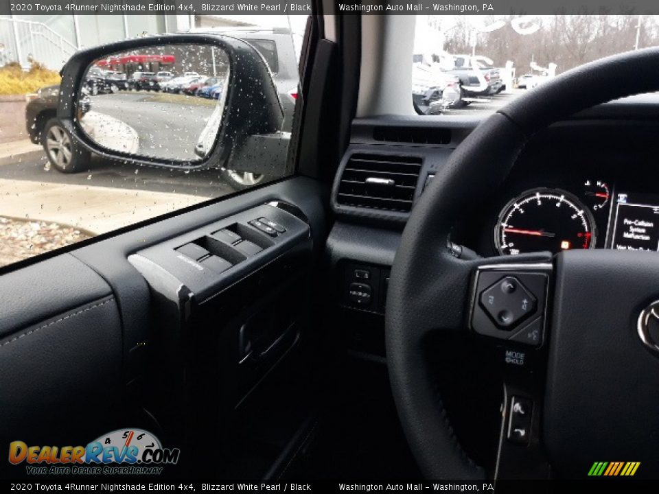 2020 Toyota 4Runner Nightshade Edition 4x4 Blizzard White Pearl / Black Photo #7