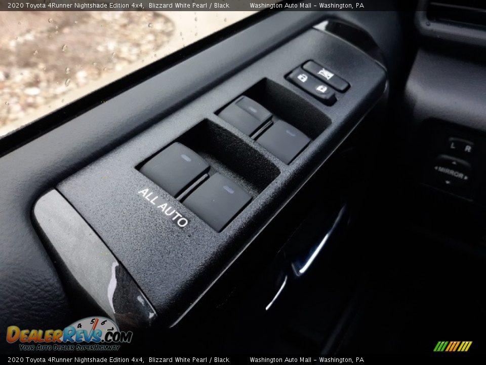 2020 Toyota 4Runner Nightshade Edition 4x4 Blizzard White Pearl / Black Photo #8