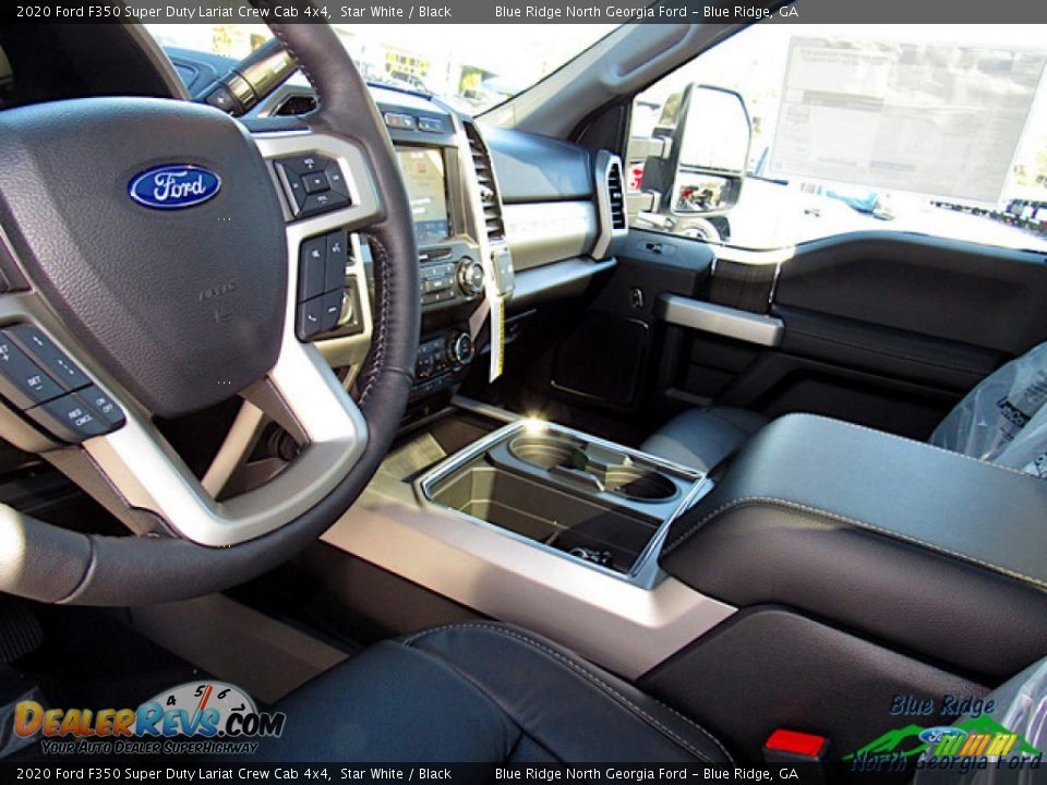2020 Ford F350 Super Duty Lariat Crew Cab 4x4 Star White / Black Photo #31