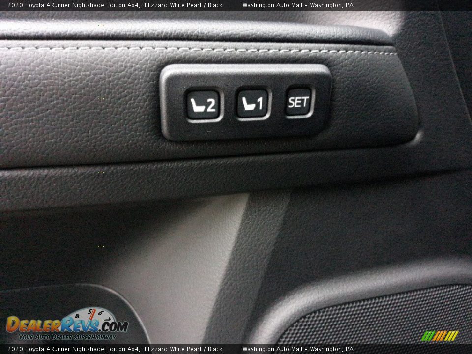 2020 Toyota 4Runner Nightshade Edition 4x4 Blizzard White Pearl / Black Photo #9