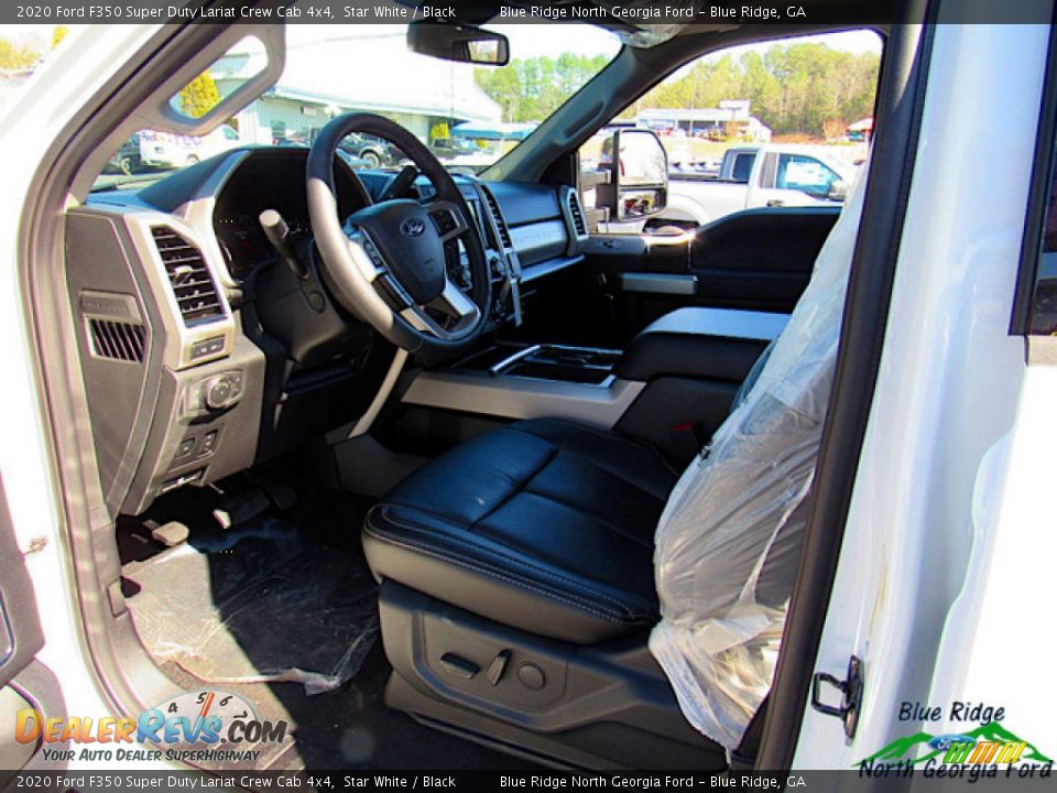 2020 Ford F350 Super Duty Lariat Crew Cab 4x4 Star White / Black Photo #34