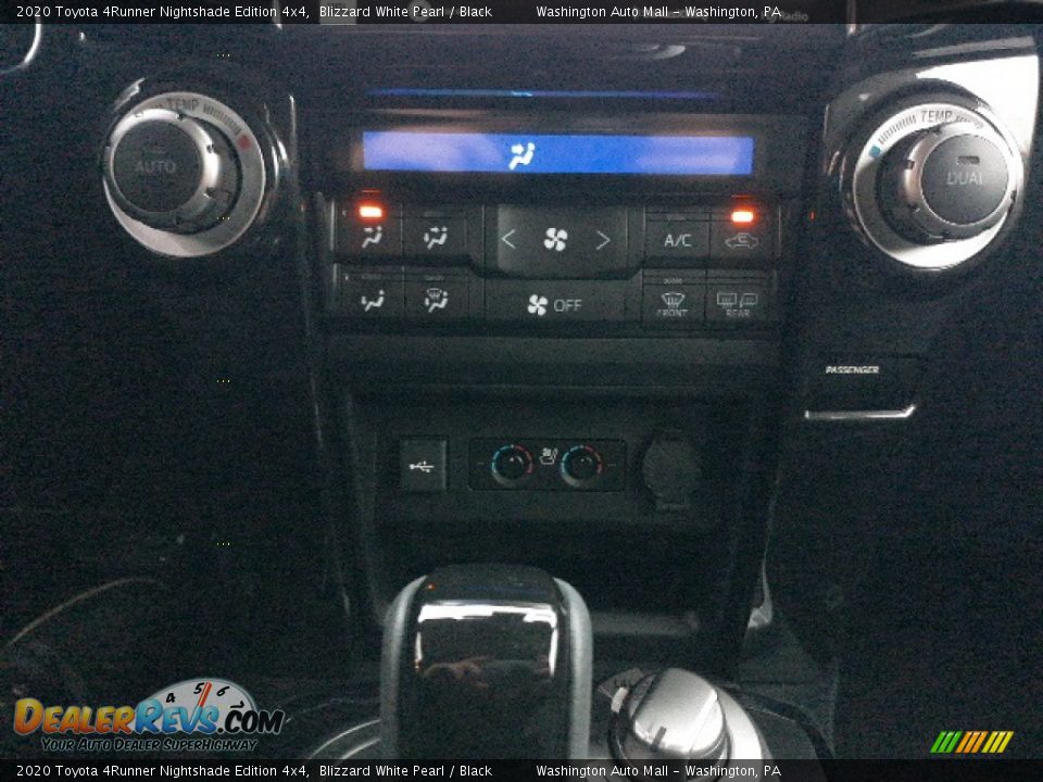 2020 Toyota 4Runner Nightshade Edition 4x4 Blizzard White Pearl / Black Photo #12