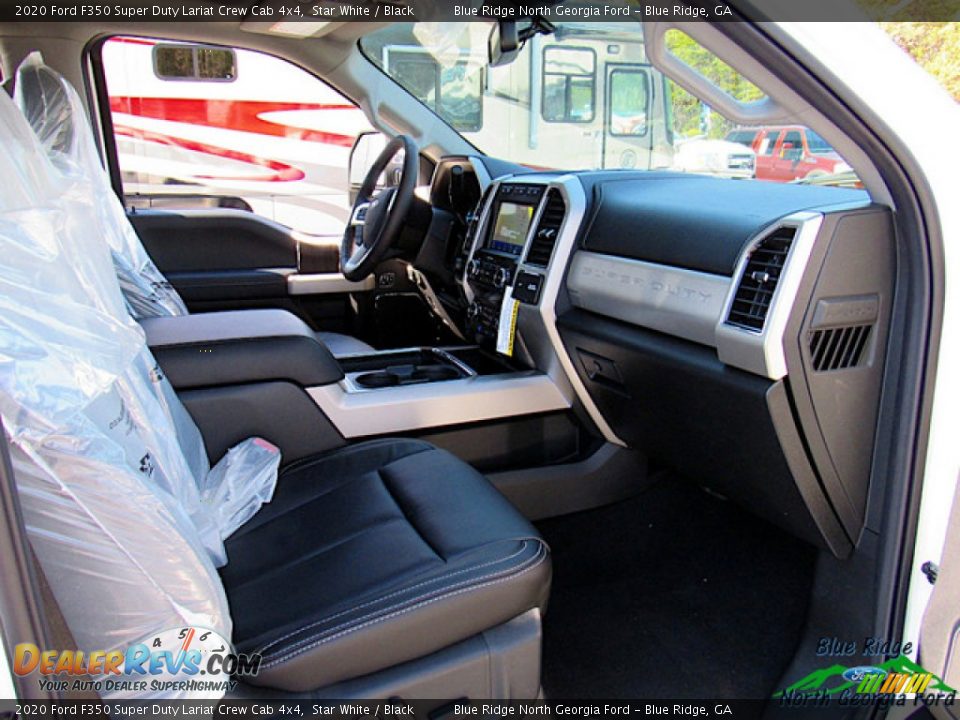 2020 Ford F350 Super Duty Lariat Crew Cab 4x4 Star White / Black Photo #35