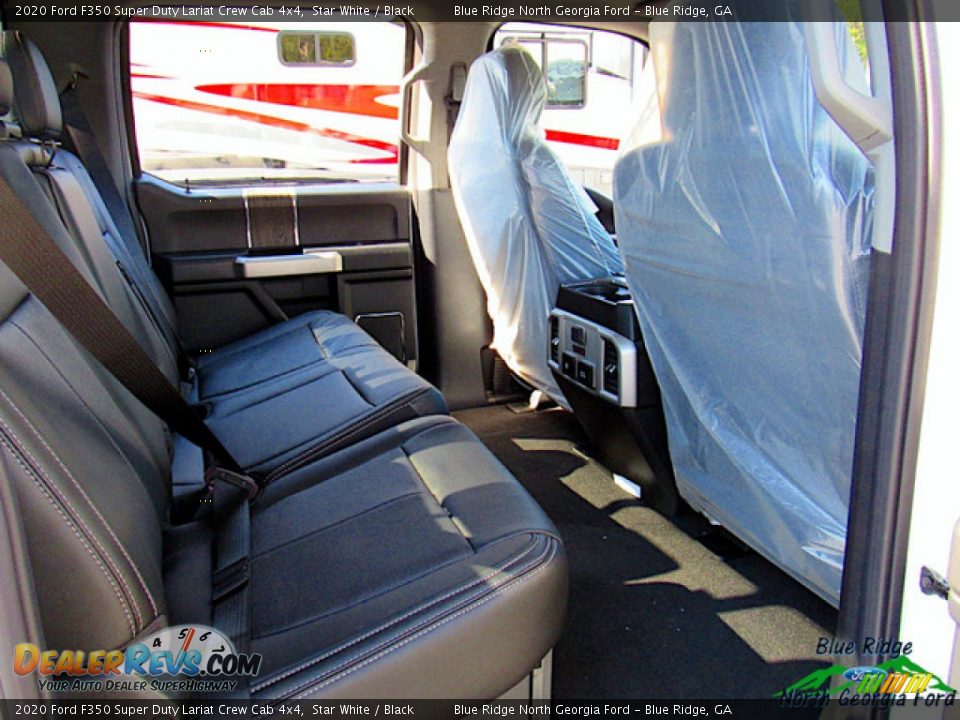 2020 Ford F350 Super Duty Lariat Crew Cab 4x4 Star White / Black Photo #36