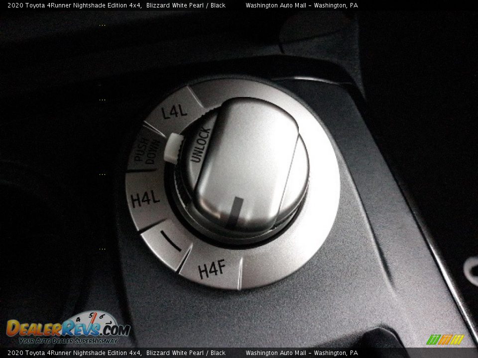 2020 Toyota 4Runner Nightshade Edition 4x4 Blizzard White Pearl / Black Photo #15