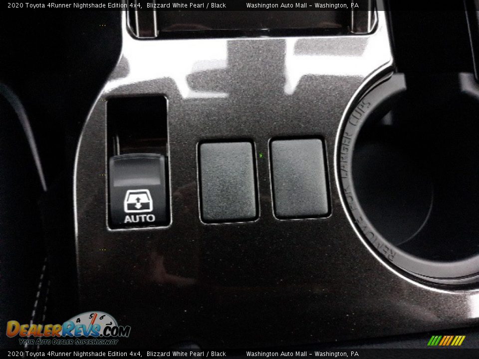 2020 Toyota 4Runner Nightshade Edition 4x4 Blizzard White Pearl / Black Photo #16