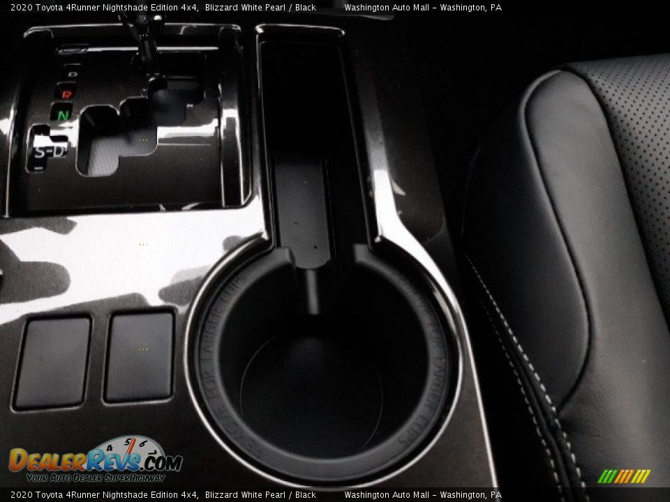 2020 Toyota 4Runner Nightshade Edition 4x4 Blizzard White Pearl / Black Photo #17