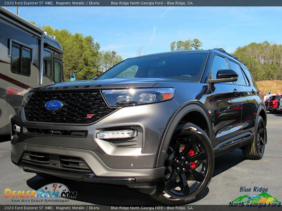 2020 Ford Explorer ST 4WD Magnetic Metallic / Ebony Photo #1