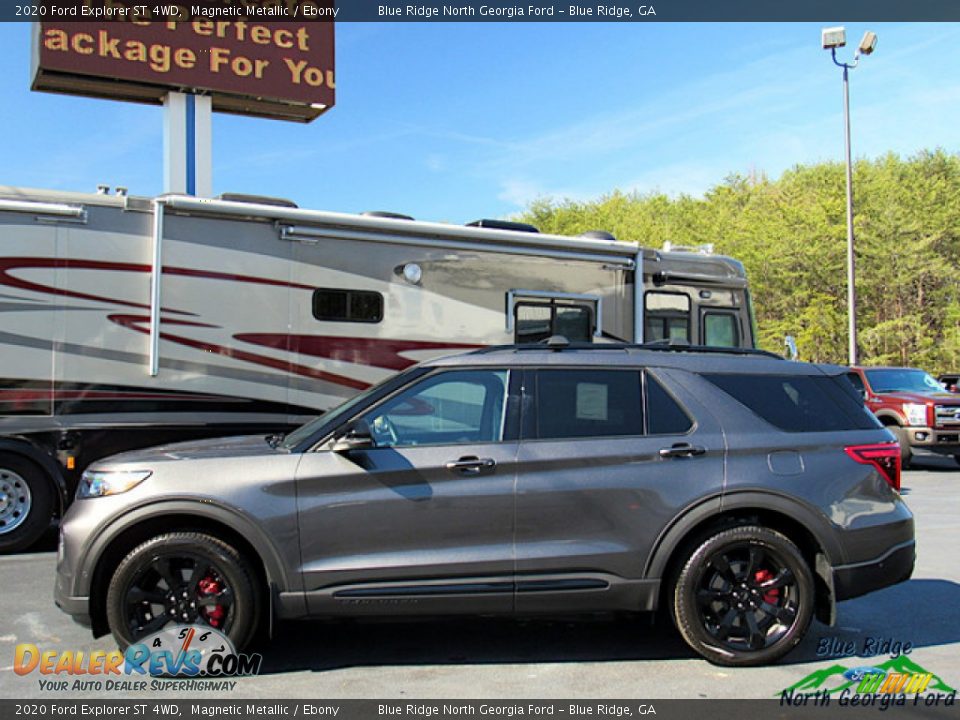 2020 Ford Explorer ST 4WD Magnetic Metallic / Ebony Photo #2