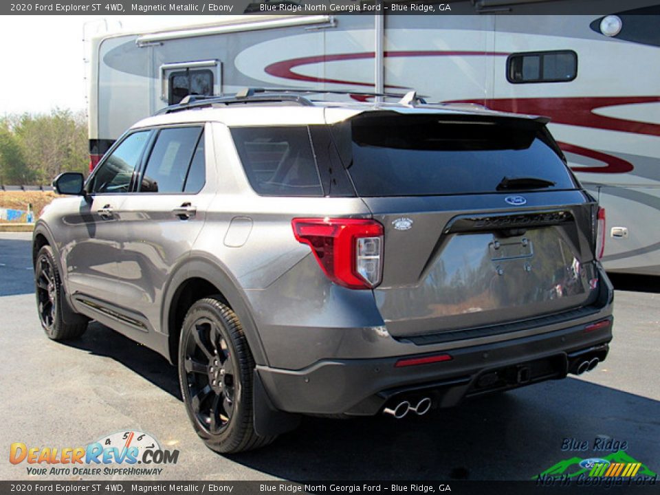 2020 Ford Explorer ST 4WD Magnetic Metallic / Ebony Photo #3