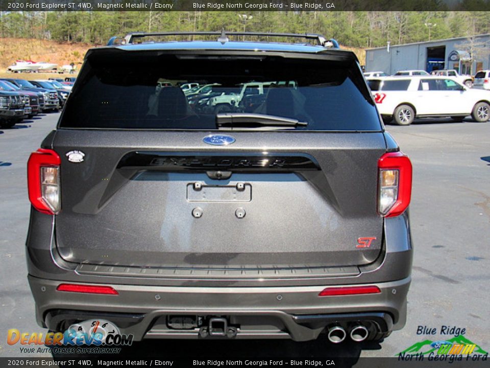 2020 Ford Explorer ST 4WD Magnetic Metallic / Ebony Photo #4
