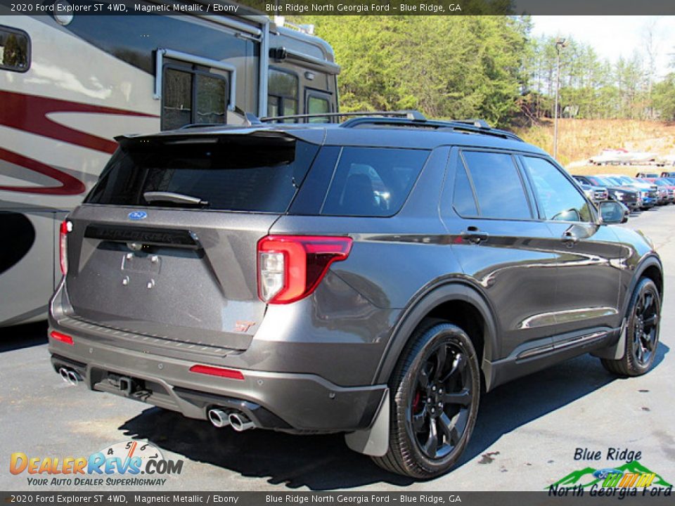2020 Ford Explorer ST 4WD Magnetic Metallic / Ebony Photo #5