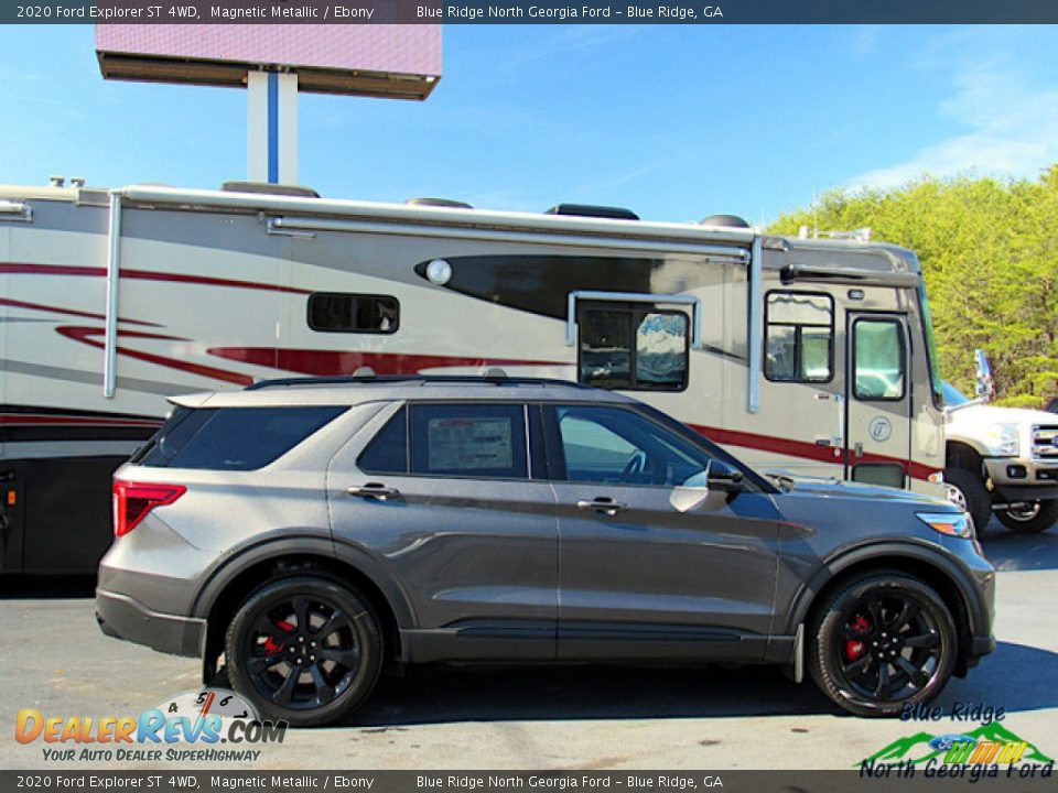 2020 Ford Explorer ST 4WD Magnetic Metallic / Ebony Photo #6