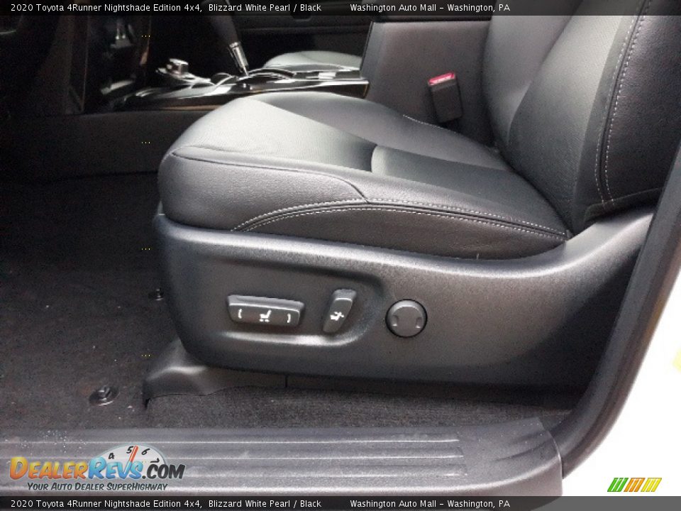 2020 Toyota 4Runner Nightshade Edition 4x4 Blizzard White Pearl / Black Photo #25