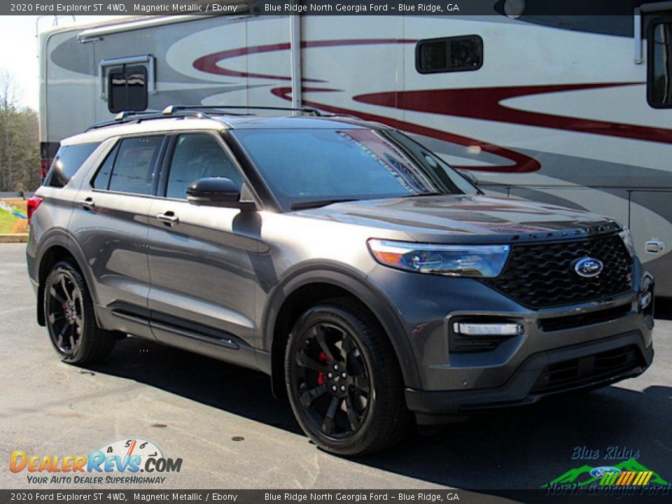 2020 Ford Explorer ST 4WD Magnetic Metallic / Ebony Photo #7