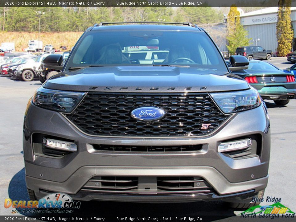 2020 Ford Explorer ST 4WD Magnetic Metallic / Ebony Photo #8
