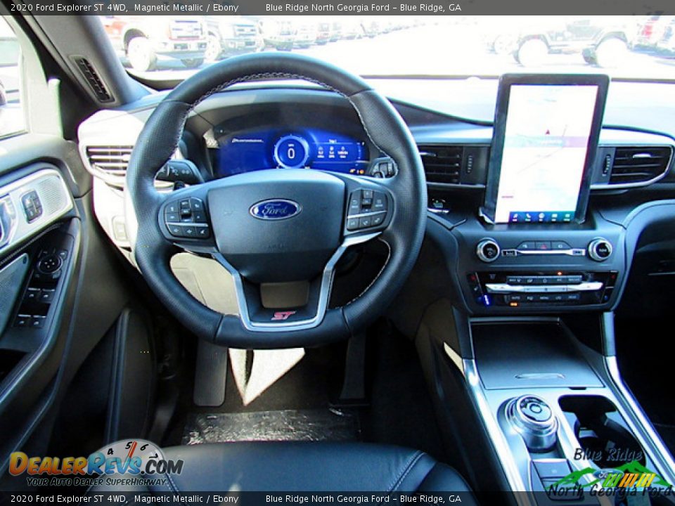 2020 Ford Explorer ST 4WD Magnetic Metallic / Ebony Photo #10