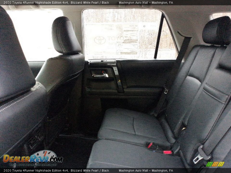 2020 Toyota 4Runner Nightshade Edition 4x4 Blizzard White Pearl / Black Photo #29