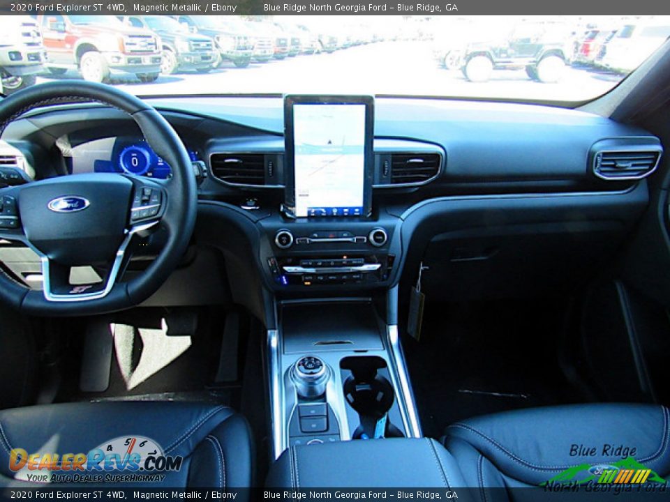 2020 Ford Explorer ST 4WD Magnetic Metallic / Ebony Photo #11