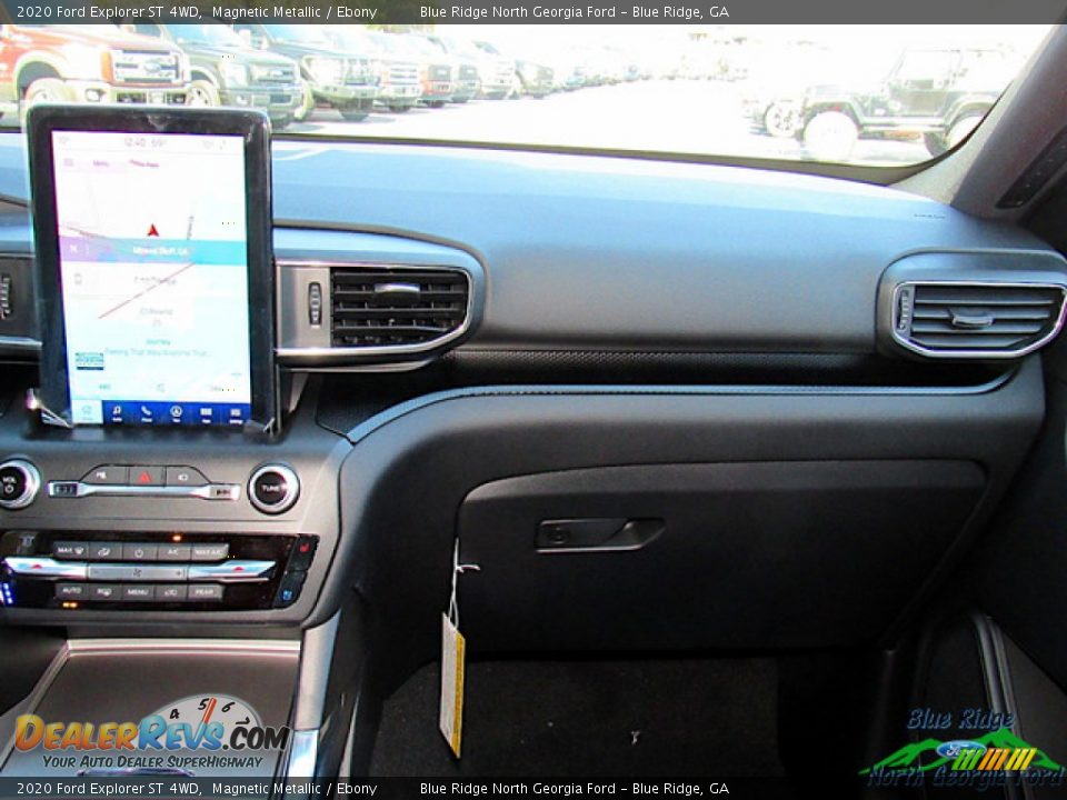 2020 Ford Explorer ST 4WD Magnetic Metallic / Ebony Photo #12