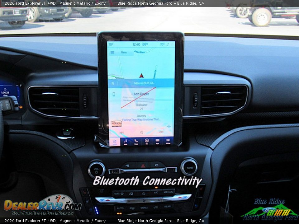 2020 Ford Explorer ST 4WD Magnetic Metallic / Ebony Photo #14